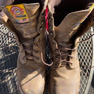 Justin JMAX used Work Boots